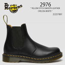 Dr.Martens ドクターマーチン サイドゴア レザーシューズ 2976 YELLOW STITCH SMOOTH LEATHER CHELSEA BOOT...