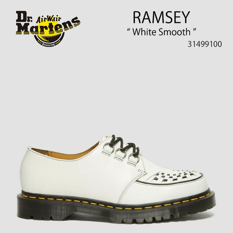 Dr.Martens ɥޡ 쥶塼 RAMSEY QUAD 3 White Smooth 31499100 3EYE 3...