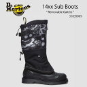 Dr.Martens ドクターマーチン シューズ 14xx Removable Gaiters Sub Boots 31839009 Black+White ブ...