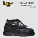 Dr.Martens ドクターマーチン シューズ 14xx Removable Gaiters Sub Shoes 31840009 Black+White ブ...