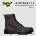 Dr.Martens ドクターマーチン ブーツ Combs Jungle Zip Casual Boots 32107029 Gunmetal ガンメタル 8ホール シューズ メンズ レディース 男性用 女性用【中古】未使用品