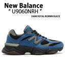 New Balance ニューバランス スニーカー U9060NRH DARK ROYAL BORWN BLACK シューズ ニューバランス9060 ダークロイヤル ブラウン ブラック メンズ【中古】未使用品