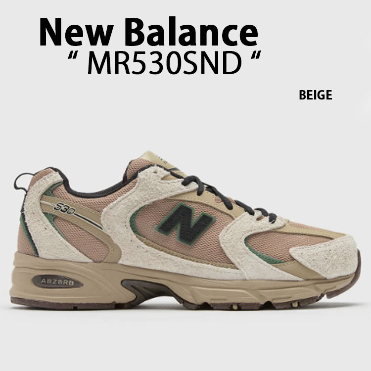 New Balance ニューバランス スニーカー MR530SND NEWBALANCE MR530 BEIGE シューズ ベージュ メンズ レディース 男性用 女性用【中古】未使用品