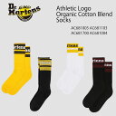 Dr.Martens ドクターマーチン 靴下 靴した ソックス Athletic Logo Organic Cotton Blend Socks AC68170...