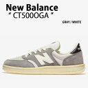 New Balance ニューバランス スニーカー CT500OGA GRAY WHITE シューズ NewBalance500 グレー ホワイト ロゴ スエー...