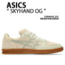 ASICS アシックス スニーカー SKYHAND OG 1203A452-251 CREAM GREEN シューズ スカイハンドOG クリーム グリーン メン...