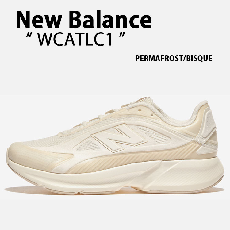New Balance ニューバランス レディース スニーカー WCATLC1 WHITE シューズ ホワイト ランニングシューズ メッシュ 厚底 プラットフォーム【中古】未使用品