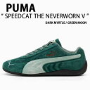 PUMA プーマ スニーカー SPEEDCAT THE NEVERWORN V 401532-01 GREEN シューズ スピードキャット ザ ネバーウォーン ...