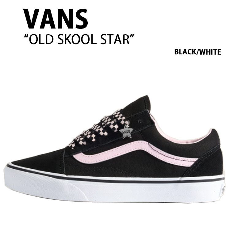 VANS バンズ スニーカー OLD SKOOL STAR BLACK WHITE VN000D6WY28 オールドスクール スター ブラック ..