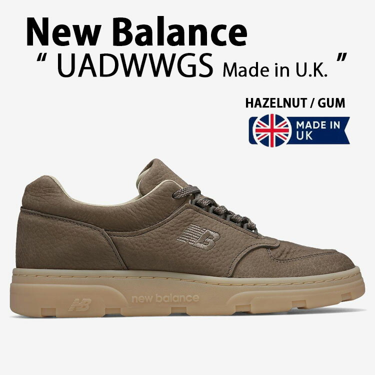 New Balance ニューバランス スニーカー UADWWGS シューズ Made in UK Allerdale アラーデール ロゴ LIGHT BROWN ライトブラウン メンズ レディース【中古】未使用品