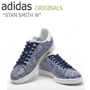 adidas AfB_X Xj[J[ X^X~X STAN SMITH W Collegiate NAVY WHITE S76663 fB[X pyÁzgpi