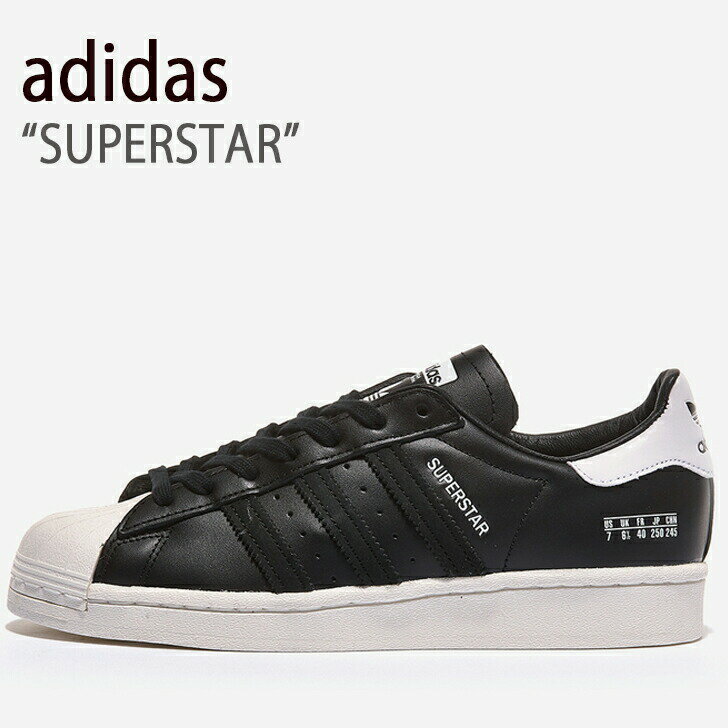 adidas ǥ ˡ SUPERSTAR ѡ ֥å ۥ磻 FV2809  ǥ ˽  ѡš̤