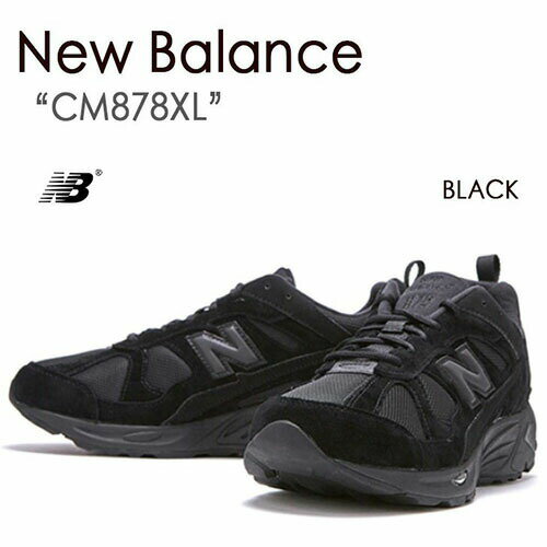 New Balance ニューバランス スニーカー 878 CM878XL ブラック BLACK メンズ 男性用【中古】未使用品