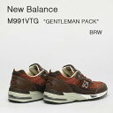 New Balance ニューバランス スニーカー 991 ENGLAND イングランド M991BTG Gentleman Pack メンズ 男性用【中古】未...