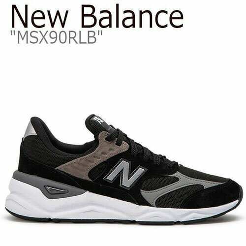 New Balance ニューバランス スニーカー X-90 BLACK ブラック MSX90RLB【中古】未使用品