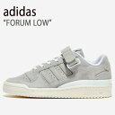 adidas アディダス スニーカー FORUM LOW フォーラム ロー グレー GX8634 メンズ 男性用未使用品