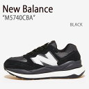 New Balance ニューバランス スニーカー 5740 M5740CBA ブラック メンズ レディース 男女兼用 男性用 女性用 【中古】未使用品