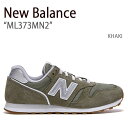 New Balance ニューバランス スニーカー 373 KHAKI カーキ ML373MN2 メンズ レディース 男女兼用 男性用 女性用【中古】未使用品