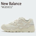 New Balance ニューバランス スニーカー ML850CG ベージュ メンズ レディース 男女共用 男性用 女性用【中古】未使用品