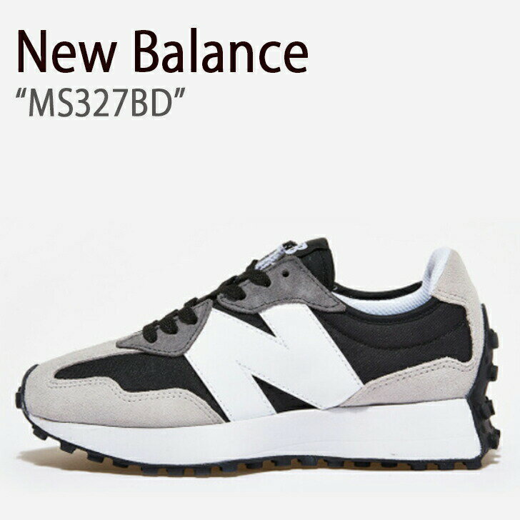 New Balance ニューバランス スニーカー MS327BD ブラック グレー メンズ レディース 男女共用 男性用 女性用 NBPDAB771Y FLNBBA1U61【中古】未使用品