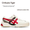 Onitsuka Tiger IjcJ^CK[ Xj[J[ DELEGATION EX fQCV CREAM CLASSIC RED N[ NVbNbh Y fB[X jp jp p 1183A559.200yÁzgpi