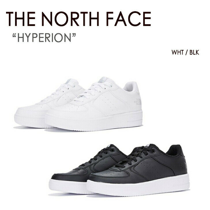 THE NORTH FACE ノースフェイス スニーカー HYPERION ハイペリオン エアフォース タイプ AIR FORCE TYPE ホワイトレーベル メンズ レディース ブラック ホワイト 男女共用 男性用 女性用 NS93L61J NS93L61K【中古】未使用品