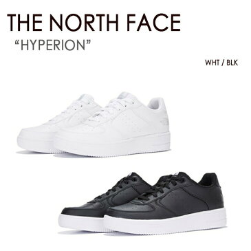 THE NORTH FACE ノースフェイス スニーカー HYPERION ハイペリオン エアフォース タイプ AIR FORCE TYPE ホワイトレーベル メンズ レディース ブラック ホワイト 男女共用 男性用 女性用 NS93L61J NS93L61K【中古】未使用品