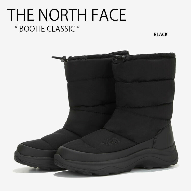【ポイント2倍!スーパーSALE期間限定】THE NORTH FACE ノースフェイス ブーツ BOOTIE CLASSIC ブーティ クラシック ダウンブーツ シューズ 外履き ブラック メンズ レディース 男女共用 男性用 女性用 NS99M52A【中古】未使用品