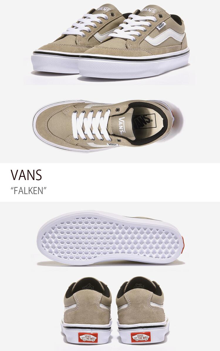 VANS バンズ スニーカー FALKEN TAUPE ファルケン トープ ヴァンズ シューズ メンズ レディース 男女兼用 男性用 女性用 V3830SC【中古】未使用品