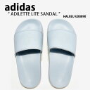 adidas アディダス サンダル スリッパ ADILETTE LITE アディレッタ ライト BLUE GX8890 ビッグロゴ スライドサンダル シャワーサ...