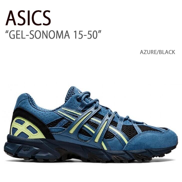 【楽天市場】ASICS アシックス スニーカー GEL-SONOMA 15-50 AZURE BLACK ゲルソノマ 15-50 アジュール