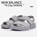 New Balance j[oX T_ N-Clay SANDAL GRAY X|T X|[cT_ XChT_ XgbvT_ q[Xgbv  O Jh~ _炩 y O[ jp p jp SD3601yÁzgpi