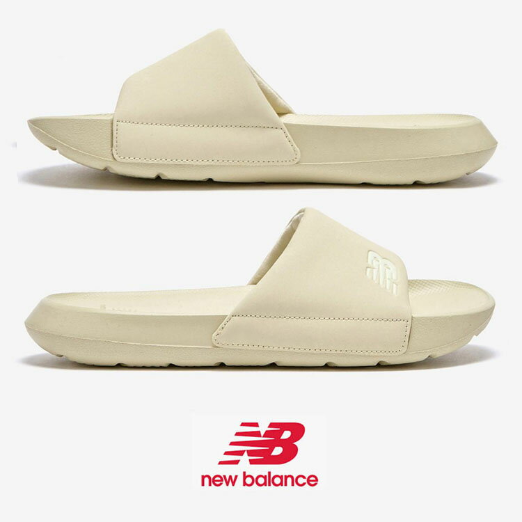 New Balance ニューバランス サンダル CUSHION SLIDE SANDAL LIGHT YELLOE シャワーサンダル スライドサンダル スリッパー 室内 野外 疲労防止 柔らか 軽量 イエロー SD6301SLG NBRJCS106Y【中古】未使用品