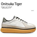 Onitsuka Tiger オニツカタイガー スニーカー DELECITY WHITE デレシティ ホワイト メンズ レディース 男女共用 男性用 女性用 1183B874.103 【中古】未使用品