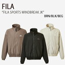 FILA フィラ SPORTS WINDBREAK JK スポーツ ウィンドブレーク ジャケット ウィンドブレーカー メンズ レディース 男女共用 男性用 女性...
