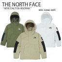 THE NORTH FACE ノースフェイス マウンテンジャケット NEW DALTON ANORAK ダルトン アノラック アウトドア アノラックパーカー フーディー ベージュ カーキ ホワイト WHITE LABEL メンズ レディース NA4HM02J/M/L【中古】未使用品