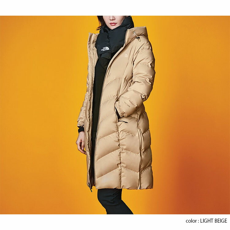 THE NORTH FACE ノースフェイス ダウン コート W'S SUPER AIR DOWN COAT スーパー エア ダウンコート ロング ダウンジャケット ロングコート ロングダウン ブラック レッド ベージュ レディース ウィメンズ 女性用 NC1DK80A NC1DK80B/C【中古】未使用品