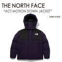 THE NORTH FACE ノースフェイス ACT MOTION DOWN JACKET アクトモーション ダウン バルトロ ジャケット WHITE LABEL パープル NJ1DL52K メンズ レディース 男女共用 男性用 女性用【中古】未使用品