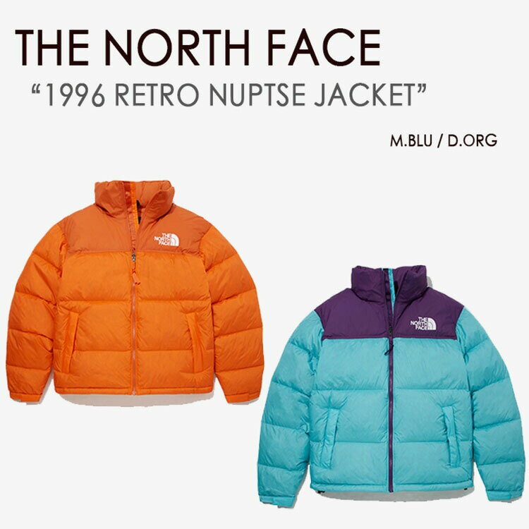 楽天セレクトショップ a-cloTHE NORTH FACE ノースフェイス 1996 RETRO NUPTSE JACKET ヌプシ ダウンジャケット マリブブルー ダークオレンジ ホワイトレーベル NJ1DM58A NJ1DM58B メンズ レディース 男女共用 男性用 女性用【中古】未使用品