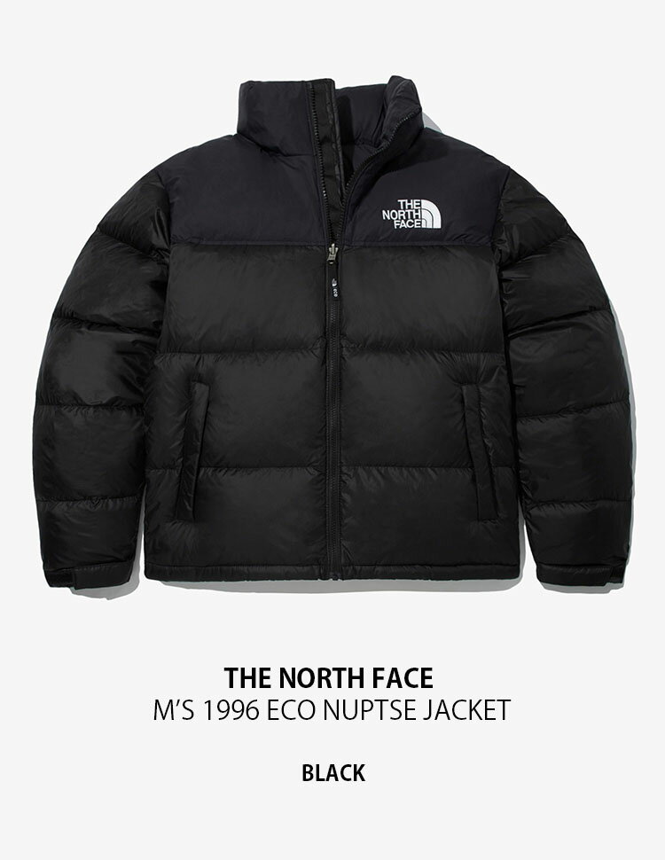 THE NORTH FACE ノースフェイス ダウンジャケット M'S 1996 ECO NUPTSE JACKET エコ ヌプシ ダウン ジャケット BLACK ヌプシダウン メンズ レディース 男女共用 男性用 女性用 NJ1DN55A【中古】未使用品