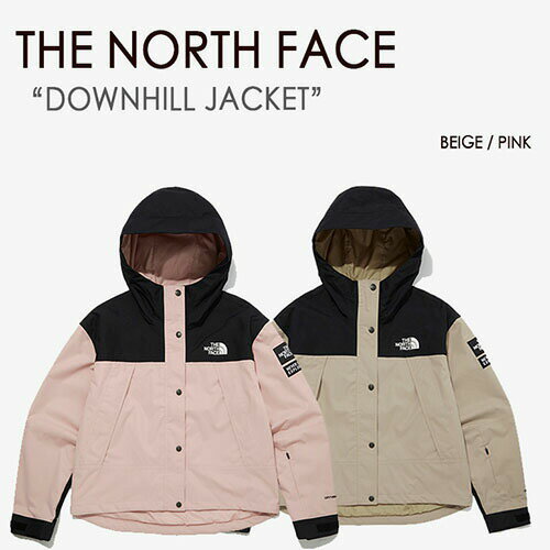 THE NORTH FACE ノースフェイス W'S DOWNHILL JACKET ダウンヒル ジャケット レディース ナイロン ホワイトレーベル WHITE LABEL ベージュ ベイビーピンク NJ2HM85A NJ2HM85B レディース 女性用【中古】未使用品のサムネイル