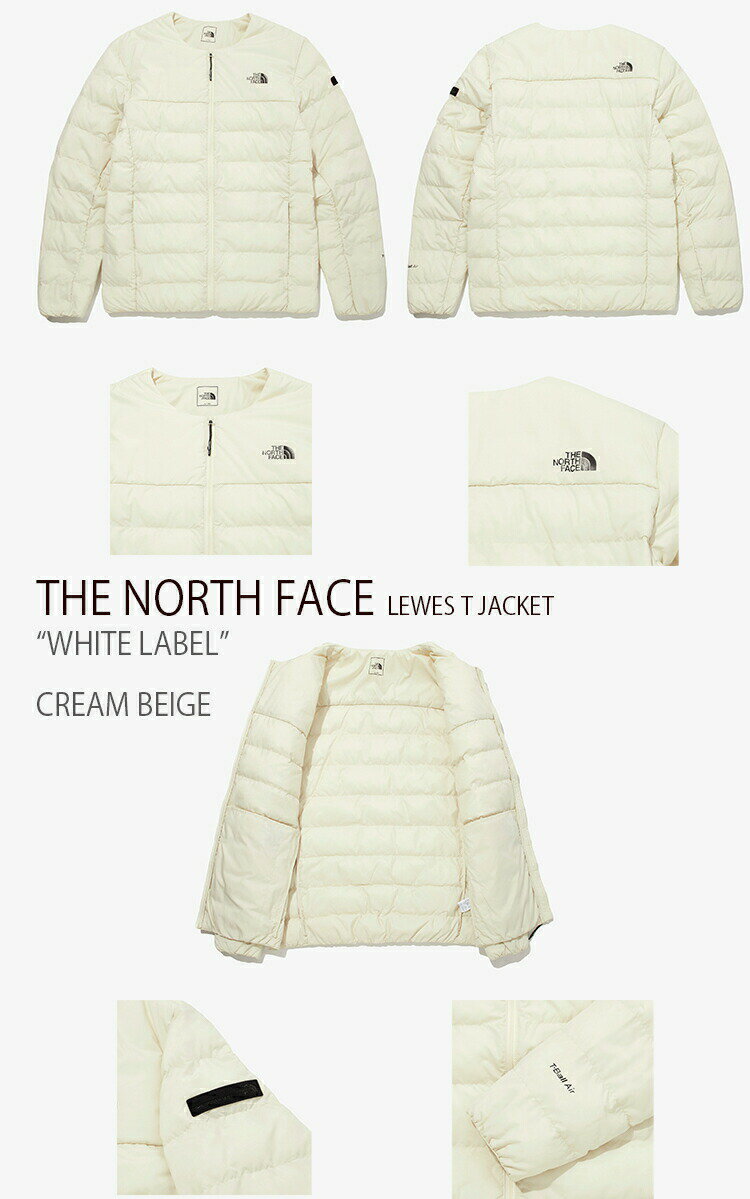 THE NORTH FACE ノースフェイス インナーダウン 中綿 LEWES T JACKET ルイス インナージャケット OLIVE BEIGE WHITE LABEL オリーブ ベージュ NJ3NM51B NJ3NM51C メンズ 男性用【中古】未使用品