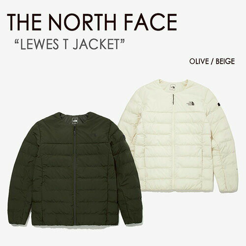 THE NORTH FACE ノースフェイス インナーダウン 中綿 LEWES T JACKET ルイス インナージャケット OLIVE BEIGE WHITE LABEL オリーブ ベージュ NJ3NM51B NJ3NM51C メンズ 男性用【中古】未使用品