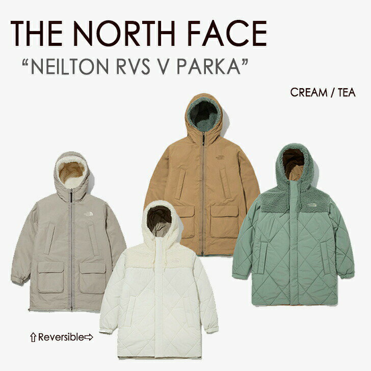 THE NORTH FACE ノースフェイス フリース ジャケット NEILTON RVS V PARKA ネイルトン リバーシブル パーカー フード フーディー WHITE LABEL ボアフリース メンズ レディース NJ3NM58J NJ3NM58K【中古】未使用品