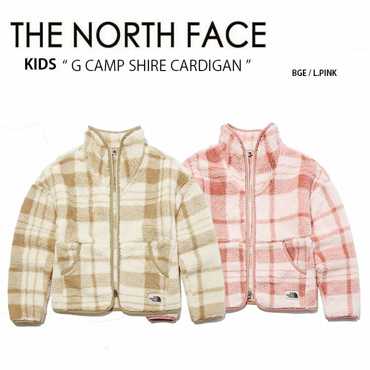 THE NORTH FACE ノースフェイス キッズ G CAMPSHIRE CARDIGAN キャンプシェア カーディガン フリース キッズ 男の子 女の子 子供用 NJ4FL81S NJ4FL81T【中古】未使用品