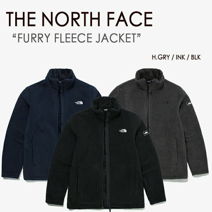 THE NORTH FACE ノースフェイス FURRY FLEECE JACKET ファーリー フリース WHITE LABEL ブラック インク チャコールグレー NJ4FM50A NJ4FM50B NJ4FM50C メンズ レディース 男女共用 男性用 女性用【中古】未使用品