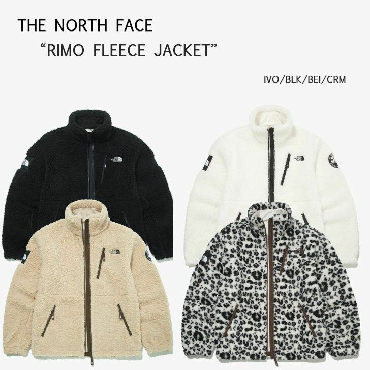 THE NORTH FACE ノースフェイス RIMO FLEECE JACKET リモ ECO フリース WHITE LABEL アイボリー ブラック ベージュ クリーム メンズ レディース NJ4FM50J/L/K/O NJ4FN50未使用品