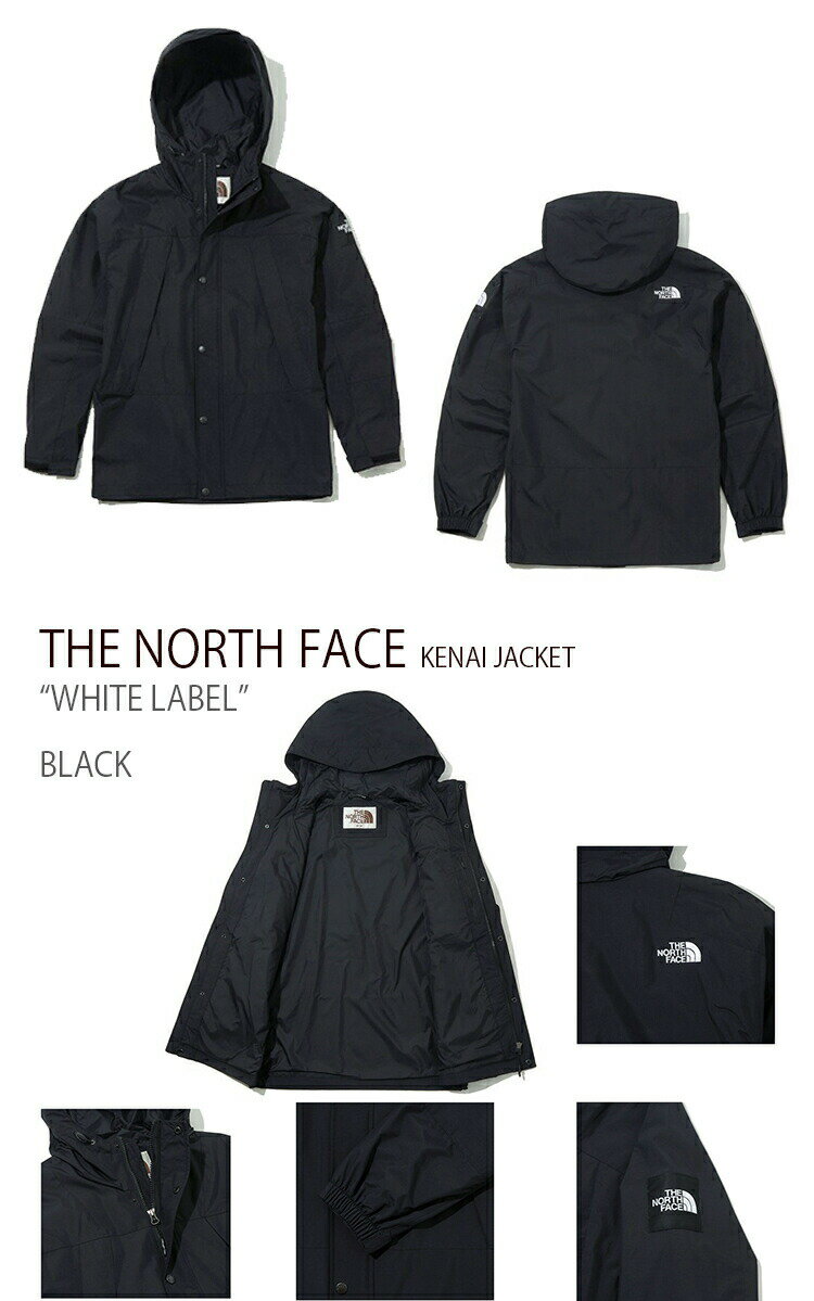 THE NORTH FACE ノースフェイス KENAI JACKET キーナイ ジャケット ナイロン WHITE LABEL レッド ブラック ホワイト NJ4HK50J NJ4HK50K NJ4HK50L レディース 女性用【中古】未使用品 2