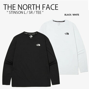 THE NORTH FACE ノースフェイス ロンT カットソー STINSON L/SR/TEE スティンソン Tシャツ 長袖 ロングスリーブ WHITELABELブラック ホワイト メンズ レディース 男女共用 男性用 女性用 NT7TM50J NT7TM50K【中古】未使用品