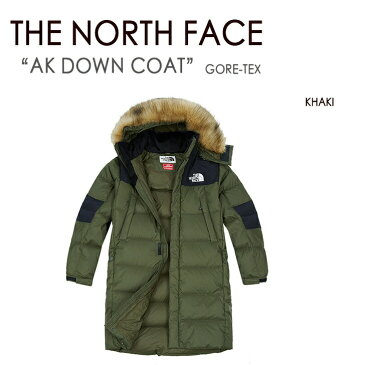 【ポイント2倍!スーパーSALE期間限定】THE NORTH FACE ノースフェイス AK DOWN COAT ゴアテックス ダウン GORE-TEX カーキ ホワイトレーベル メンズ レディース ウィメンズ NJ1DI54K メンズ レディース 男女共用 男性用 女性用【中古】未使用品